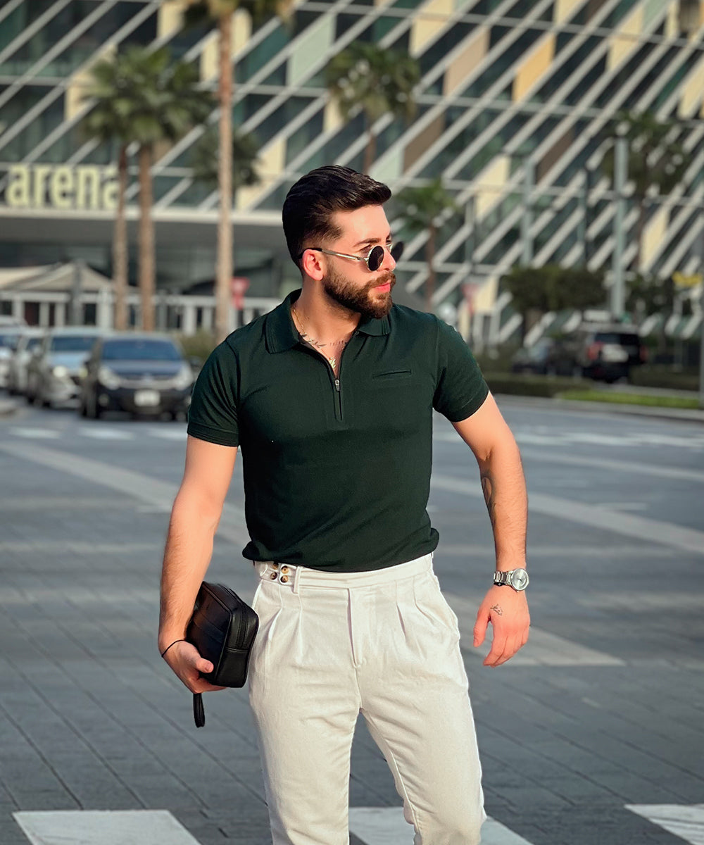 Green Oasis Men Polo