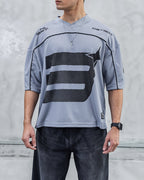 UNISEX - Silver Slam Crop Jersey