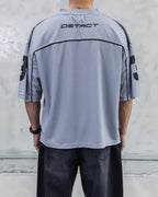 UNISEX - Silver Slam Crop Jersey