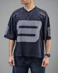 Evo UNISEX - Noir Reflective Cropped Jersey