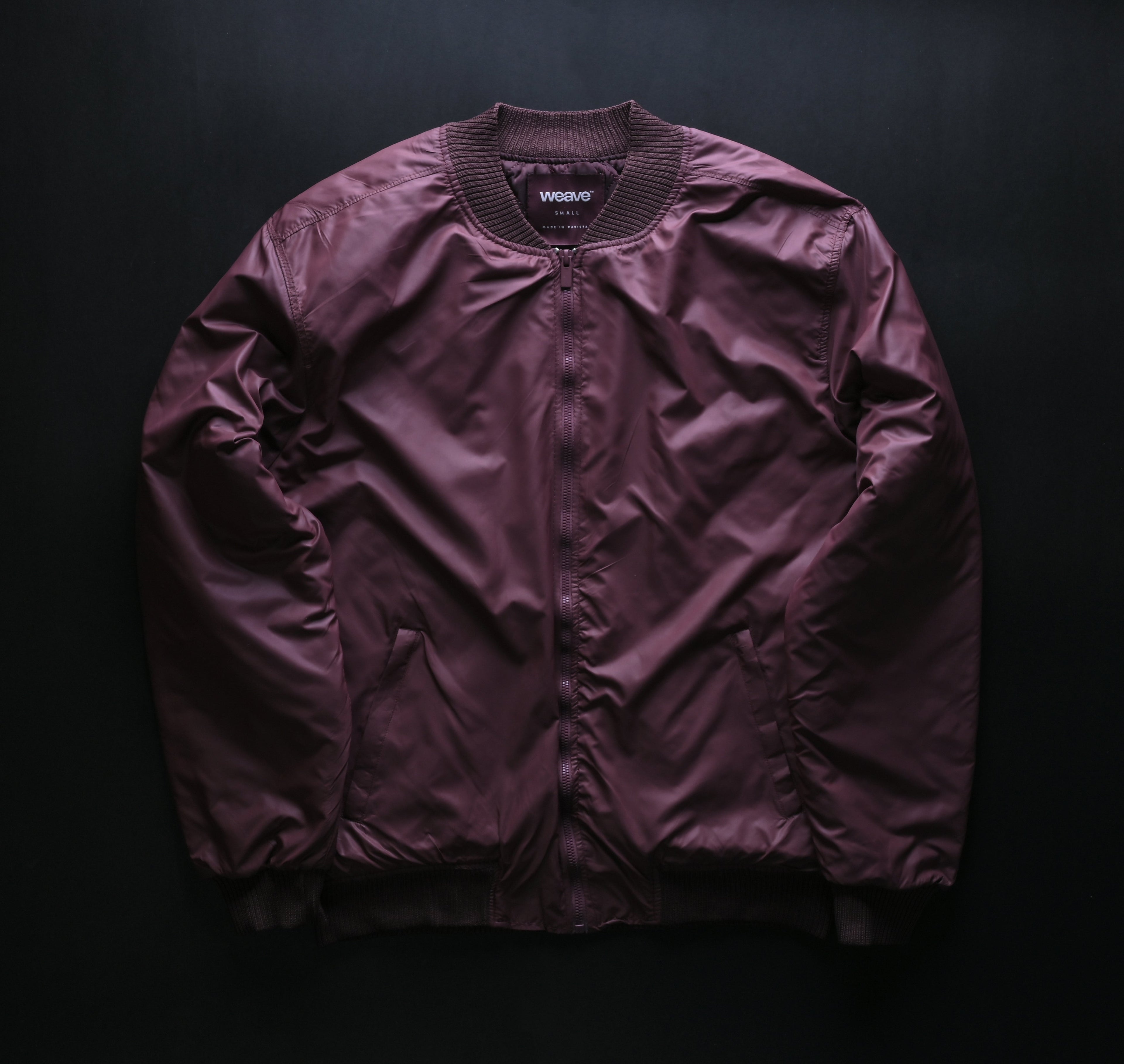 Maroon Skydiver Bomber Jacket