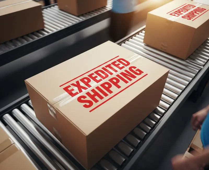 Expedited Shipping (4-12 business days)