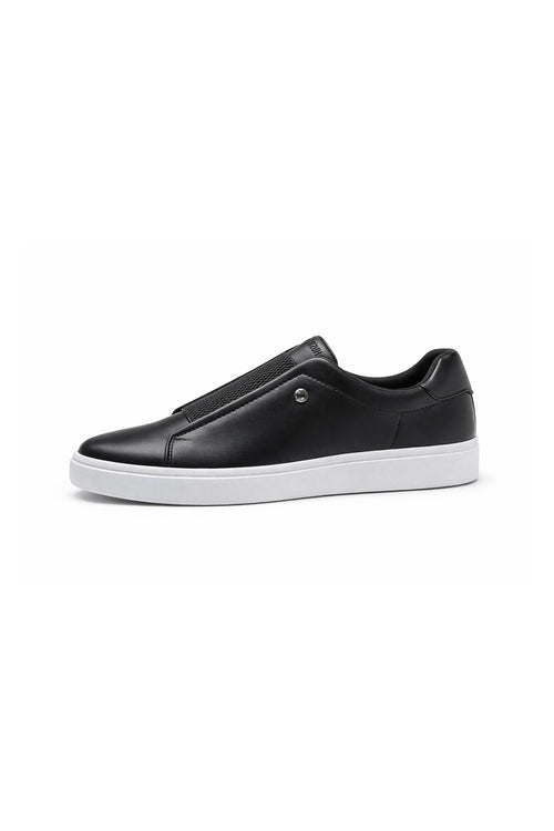 ND CITY™ Classic Black Low Top Trainers