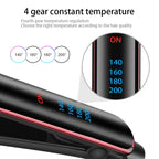Ceramic Ionic Flat Hair Straightener Black